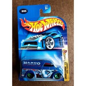 2003 Hot Wheels STEEL PASSION Blue CRAZED CLOWNS Hando DAIRY DELIVERY #1/5 1:64